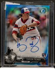 Carson Fulmer [Chrome Blue Refractor] #CRA-CF Baseball Cards 2017 Bowman Rookie Autographs Prices