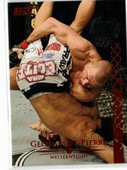 Georges St Pierre [Red] #100 Ufc Cards 2011 Topps UFC Title Shot Prices