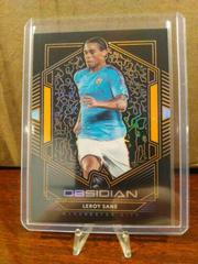 Leroy Sane [Orange] Soccer Cards 2019 Panini Obsidian Prices