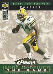 Sterling Sharpe [Gold] Football Cards 1994 Collector's Choice Crash the Game Prices