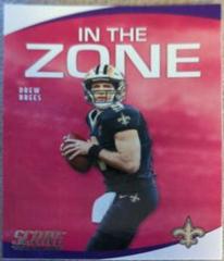 Drew Brees Football Cards 2020 Panini Score in the Zone Prices