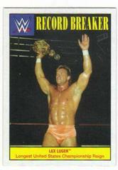Lex Luger #11 Wrestling Cards 2016 Topps WWE Heritage Record Breakers Prices