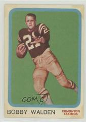 Bobby Walden #23 Football Cards 1963 Topps CFL Prices