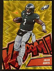 Jalen Hurts [Gold] #K23 Football Cards 2023 Panini Absolute Kaboom Vertical Prices
