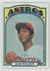 Don Wilson #20 Baseball Cards 1972 Topps Prices