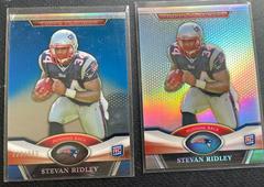 Stevan Ridley [Blue Refractor] #15 Football Cards 2011 Topps Platinum Prices