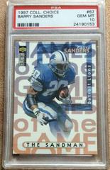 Barry Sanders #67 Football Cards 1997 Collector's Choice Prices