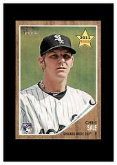 Chris Sale #214 Baseball Cards 2011 Topps Heritage Prices