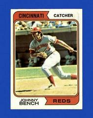Johnny Bench #10 Baseball Cards 1974 Topps Prices