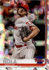 Aaron Nola #163 Baseball Cards 2019 Topps Chrome Sapphire Prices