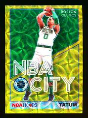 Jayson Tatum [Artist Proof Gold] #11 Basketball Cards 2019 Panini Hoops NBA City Prices
