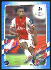Jurrien Timber [Blue] Soccer Cards 2020 Topps Chrome UEFA Champions League Prices