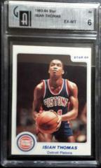 Isiah Thomas Basketball Cards 1983 Star Prices