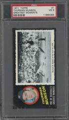 Thurman Munson #1 Baseball Cards 1971 Topps Greatest Moments Prices