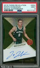 Donte DiVincenzo #DDV Basketball Cards 2018 Panini Revolution Rookie Autographs Prices