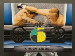 Chuck Liddell [Black] Ufc Cards 2011 Topps UFC Title Shot Fight Mat Relics Prices