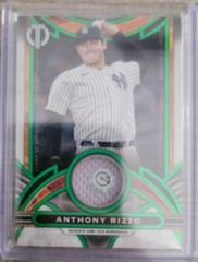 Anthony Rizzo [Green] Baseball Cards 2023 Topps Tribute Stamp of Approval Relics Prices