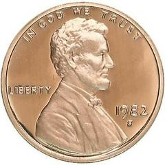 1982 S [PROOF] Coins Lincoln Memorial Penny Prices