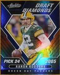 Aaron Rodgers [Spectrum Blue] #DD-6 Football Cards 2022 Panini Absolute Draft Diamonds Prices