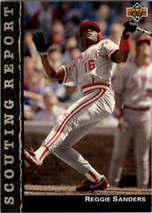 Reggie Sanders Baseball Cards 1992 Upper Deck Scouting Report Prices