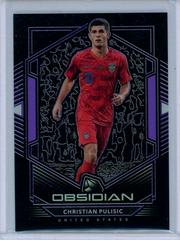 Christian Pulisic [Purple] Soccer Cards 2019 Panini Obsidian Prices