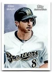 Ryan Braun [Bazooka Back] #95 Baseball Cards 2010 Topps National Chicle Prices