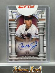 Cal Ripken Jr. [Red] #OA-CR Baseball Cards 2023 Topps Tribute Olympus Autographs Prices