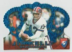 Jim Kelly [Blue] #CR-10 Football Cards 1996 Pacific Crown Royale Prices