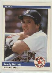 Marty Barrett #U-8 Baseball Cards 1984 Fleer Update Prices