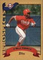 Jorge Padilla [Gold] #T235 Baseball Cards 2002 Topps Traded Prices