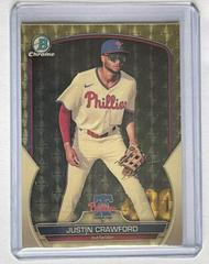 Justin Crawford [Superfractor] #BCP-217 Baseball Cards 2023 Bowman Chrome Prospects Prices
