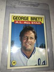 George Brett #714 Baseball Cards 1986 Topps Tiffany Prices