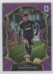 Federico Chiesa [Purple Mojo] Soccer Cards 2020 Panini Chronicles Select Serie A Prices