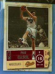 Pau Gasol Basketball Cards 2004 Fleer Prices