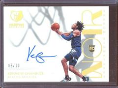Kennedy Chandler [Holo Gold] #SHS-KCH Basketball Cards 2022 Panini Noir Shadow Signatures Prices