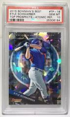 Kyle Schwarber [Atomic Refractor] #TP-16 Baseball Cards 2015 Bowman's Best Top Prospects Prices