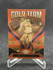 Matthew Stafford [Orange] #GT-7 Football Cards 2022 Panini Certified Gold Team Prices