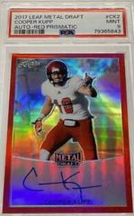 Cooper Kupp [Red Prismatic] Football Cards 2017 Leaf Metal Draft Autographs Prices
