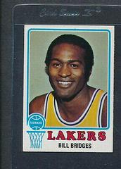Bill Bridges Basketball Cards 1973 Topps Prices