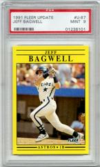 Jeff Bagwell #U-87 Baseball Cards 1991 Fleer Update Prices
