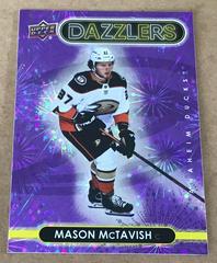 Mason McTavish [Purple] #DZ-51 Hockey Cards 2021 Upper Deck Dazzlers Prices