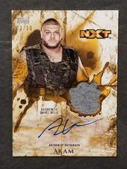 Akam [Gold] #UAR-AK Wrestling Cards 2018 Topps WWE Undisputed Autograph Relic Prices
