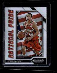 Stephen Curry #7 Basketball Cards 2023 Panini Prizm Draft Picks National Pride Prices