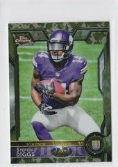 Stefon Diggs [Camo Refractor] #148 Football Cards 2015 Topps Chrome Mini Prices