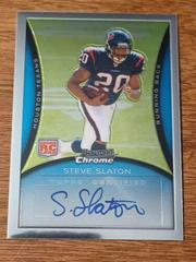 Steve Slaton [Autograph Silver] #BC74 Football Cards 2008 Bowman Chrome Prices