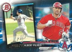 Albert Pujols #Bowman-10 Baseball Cards 2017 Topps Bowman Then & Now Prices