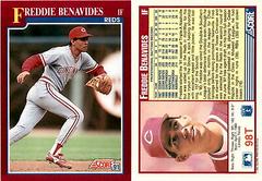 Freddie Benavides #98T Baseball Cards 1991 Score Traded Prices