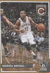 Markel Brown [Gold] #194 Basketball Cards 2015 Panini Complete Prices