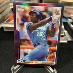 Bo Jackson [Purple Rainbow] #44 Baseball Cards 2022 Topps X Bobby Witt Jr. Crown Prices