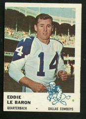 Eddie LeBaron #40 Football Cards 1961 Fleer Prices